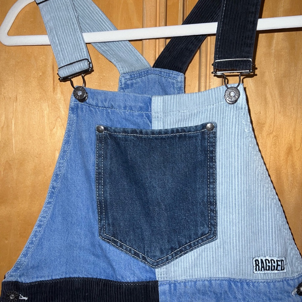 ragged overalls!